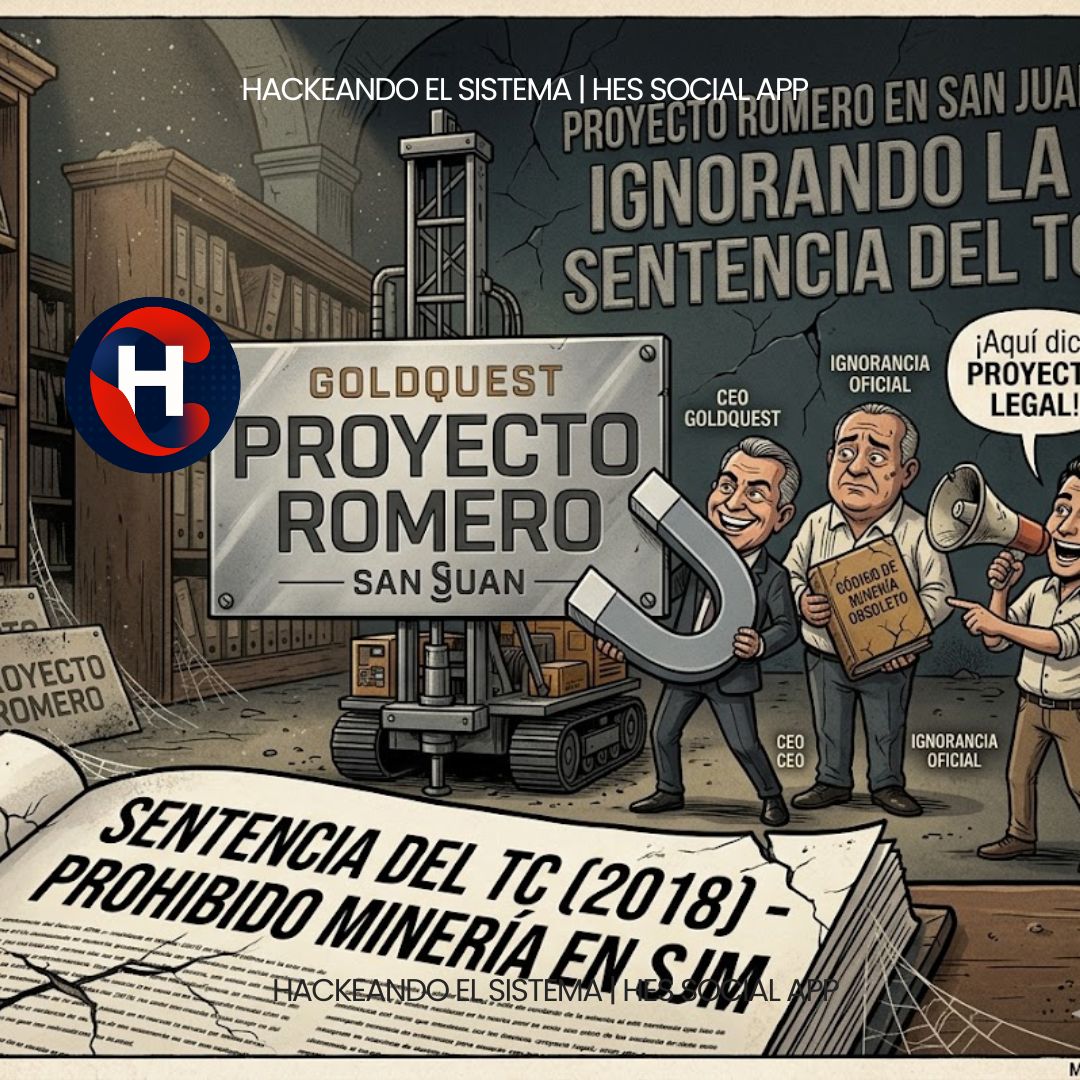 Existe una sentencia del 2018 del TC, que prohíbe la actividad minera en San Juan de la Maguana (Pero todos están ignorándola)