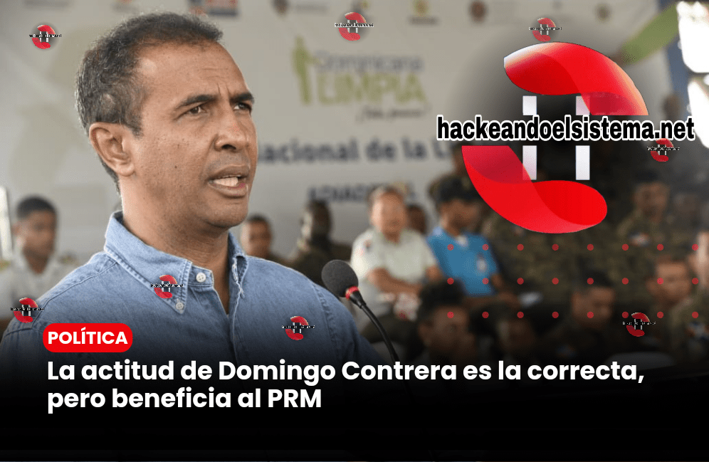 La actitud de Domingo Contreras es la correcta, pero beneficia al PRM