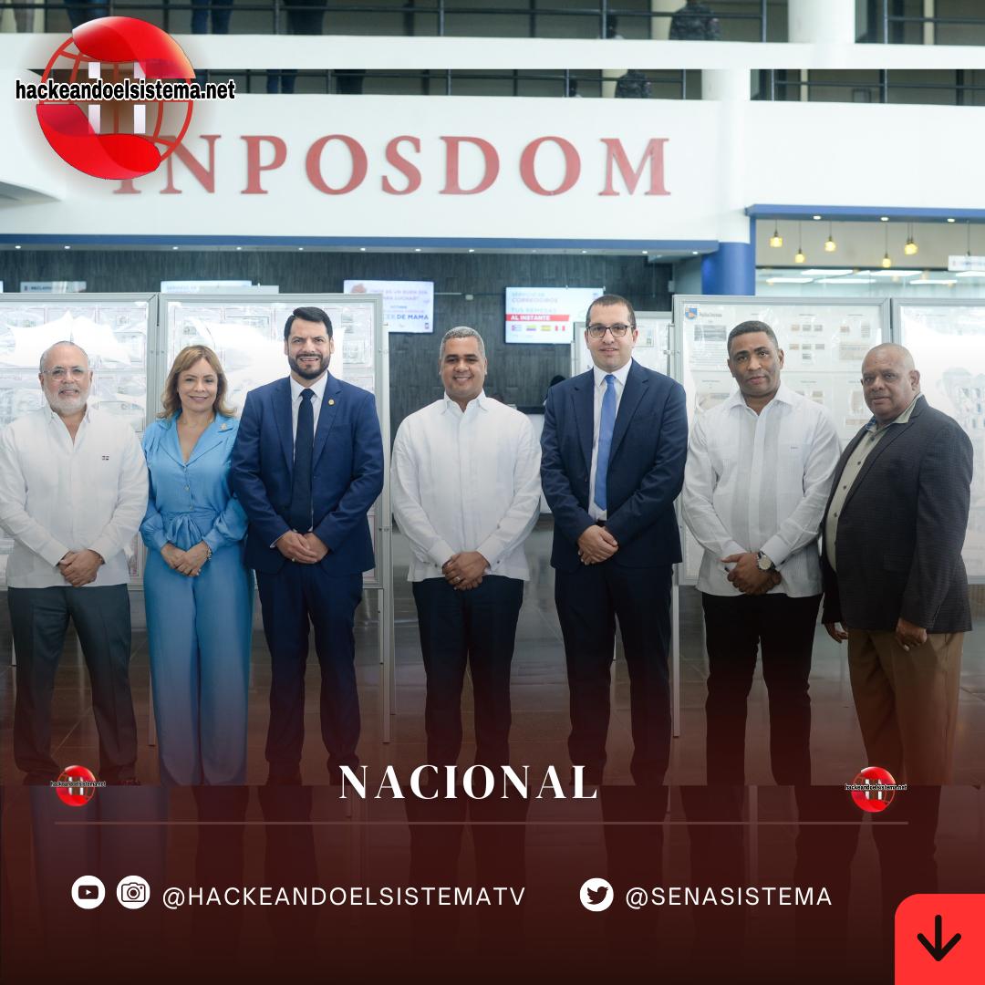 INPOSDOM recibe al Secretario General de la Unión Postal de las Américas, España y Portugal (Upaep) en sus instalaciones