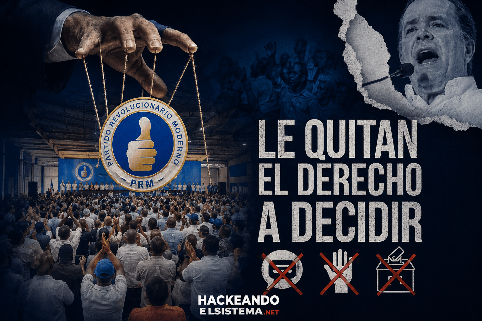 La teoría de Bonhoeffer y el PRM: cuando la militancia le quitan el derecho a decidir, le quitan la voz, les quitarán el voto… y todavía aplauden