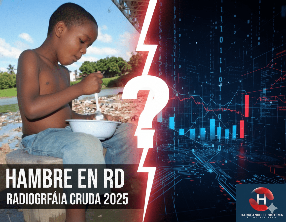 ¿Está pasando hambre el dominicano? Una radiografía cruda del 2025