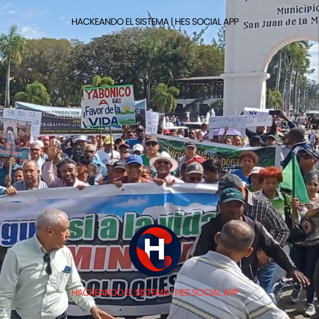 San Juan de la Maguana ya dijo que NO, y para establecer una mina allá, van a tener que matar a todos los Sanjuaneros