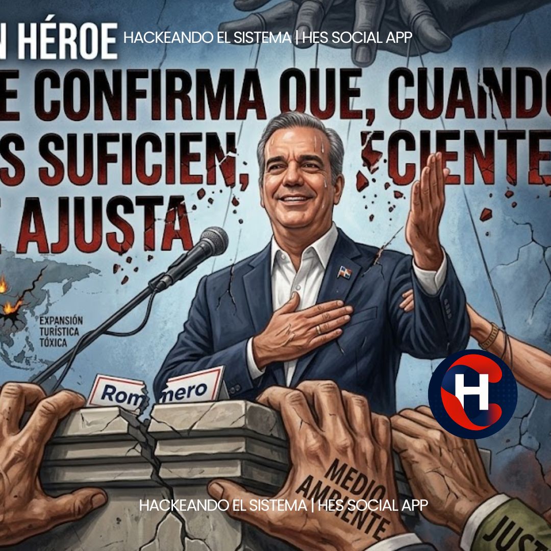 Abinader no es un héroe, por detener un proyecto que genera conflicto legal, ambiental y social es Simplemente confirma que, cuando la presión es suficiente, el poder se ajusta