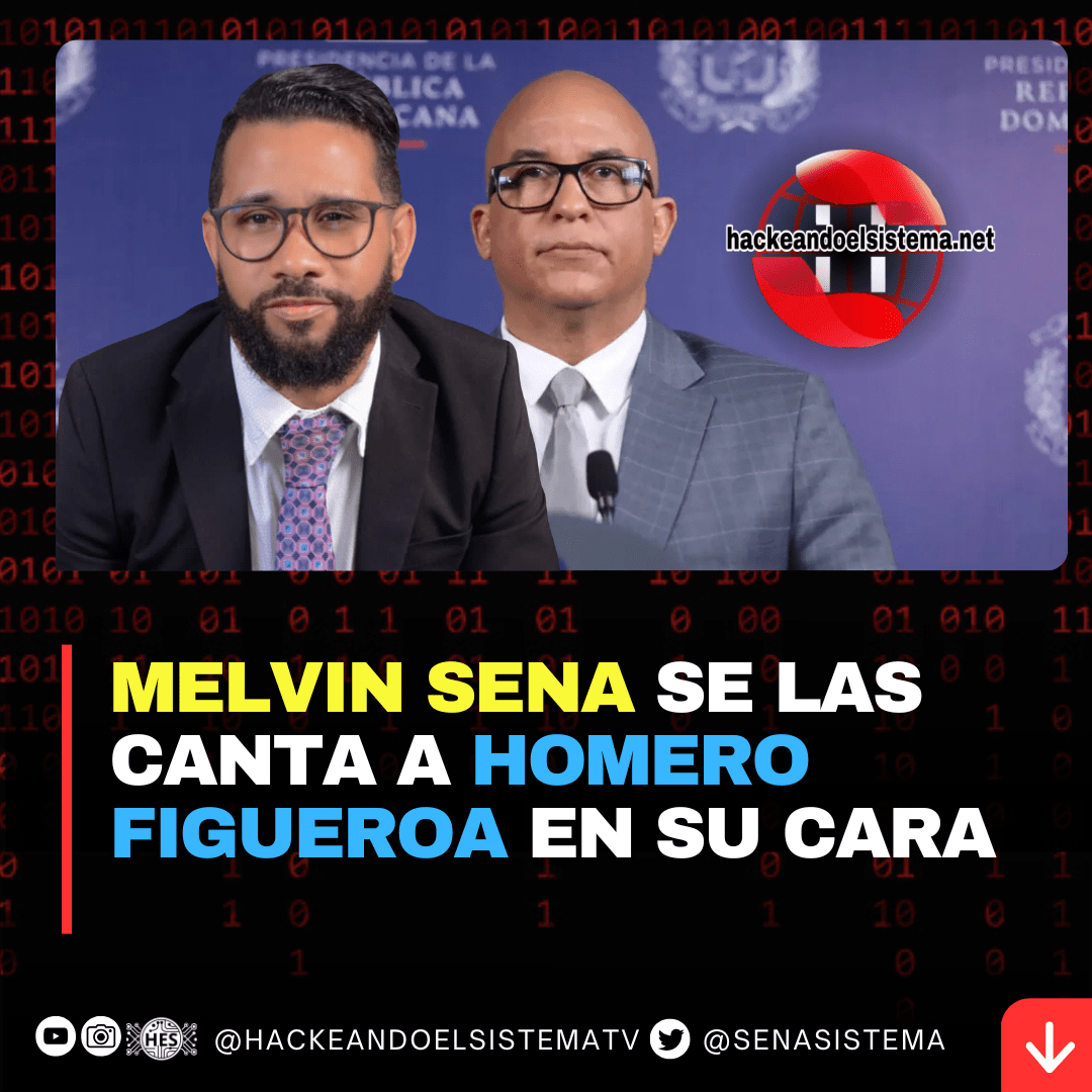 Melvin Sena se las canta a Homero Figueroa en su cara