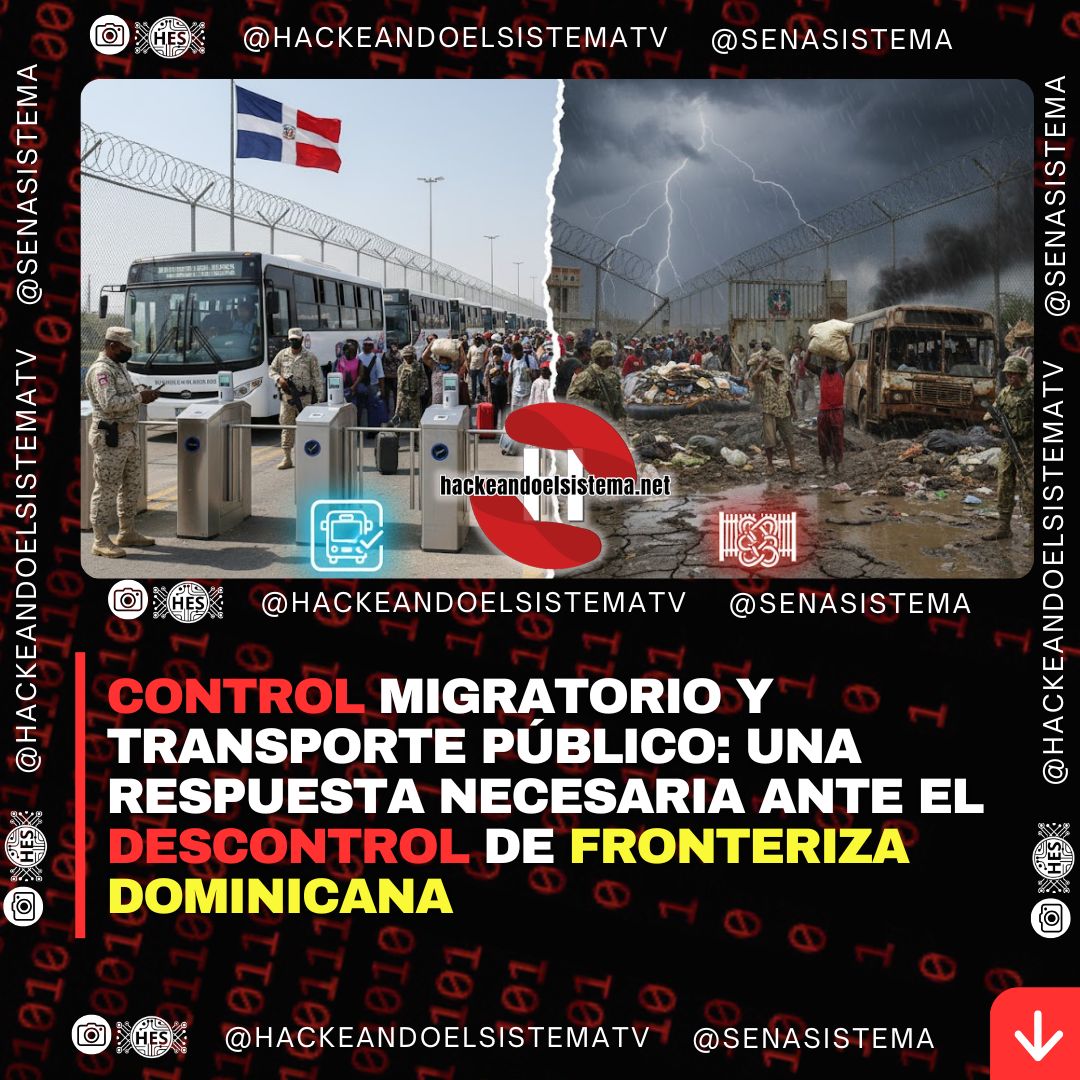 Control migratorio y transporte público: una respuesta necesaria ante el descontrol de fronteriza dominicana