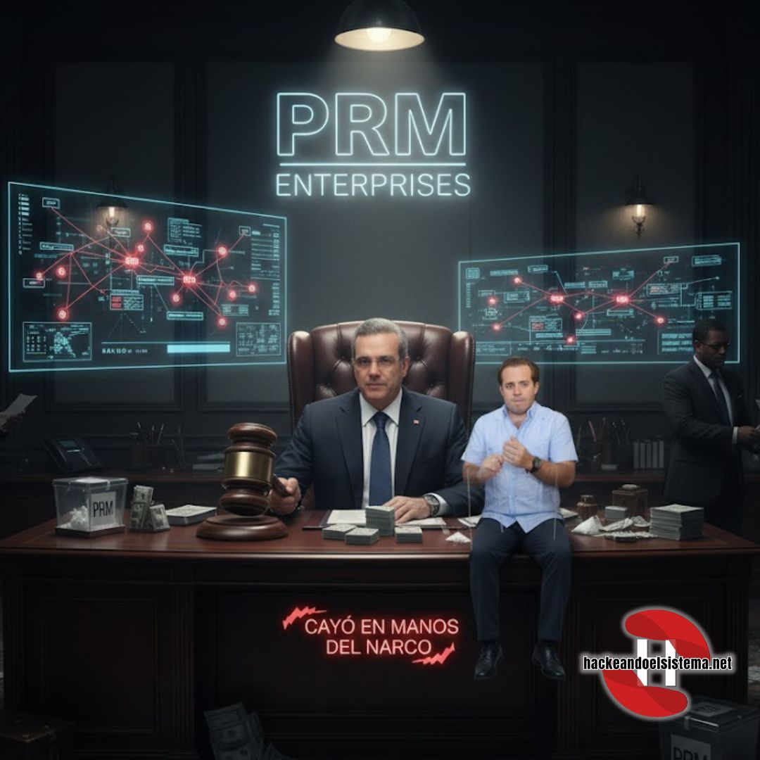 Cuando un presidente (Abinader), convierte su partido en empresa y su muñeco de escritorio (Paliza), en gerente sin criterio: así cayó el PRM en manos del narco