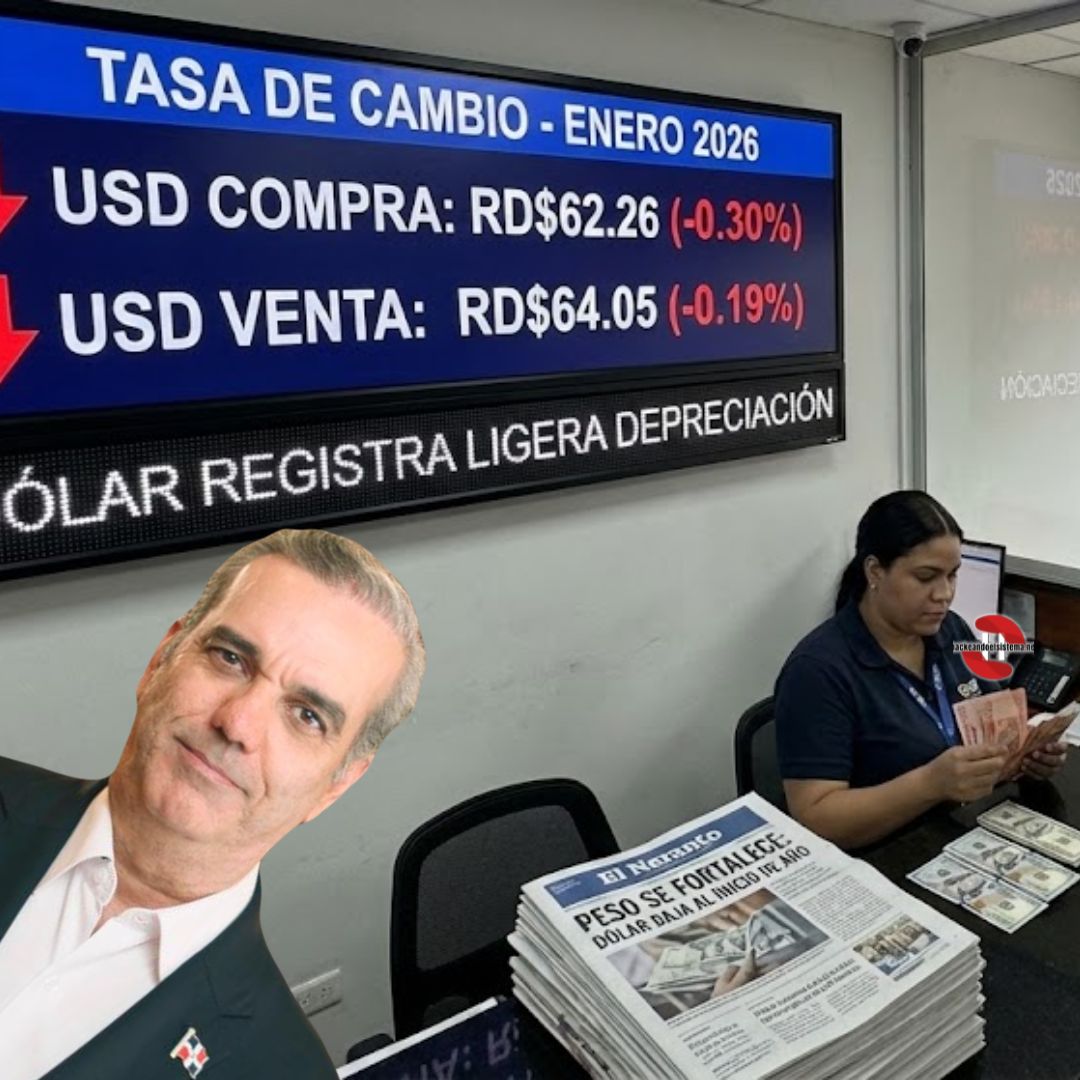 Dólar en RD$64.05 de mantenerse el endeudamiento, presión cambiaria y ausencia de un plan no sería descabellado que el dólar alcance los RD$90 antes de que Abinader concluya su mandato