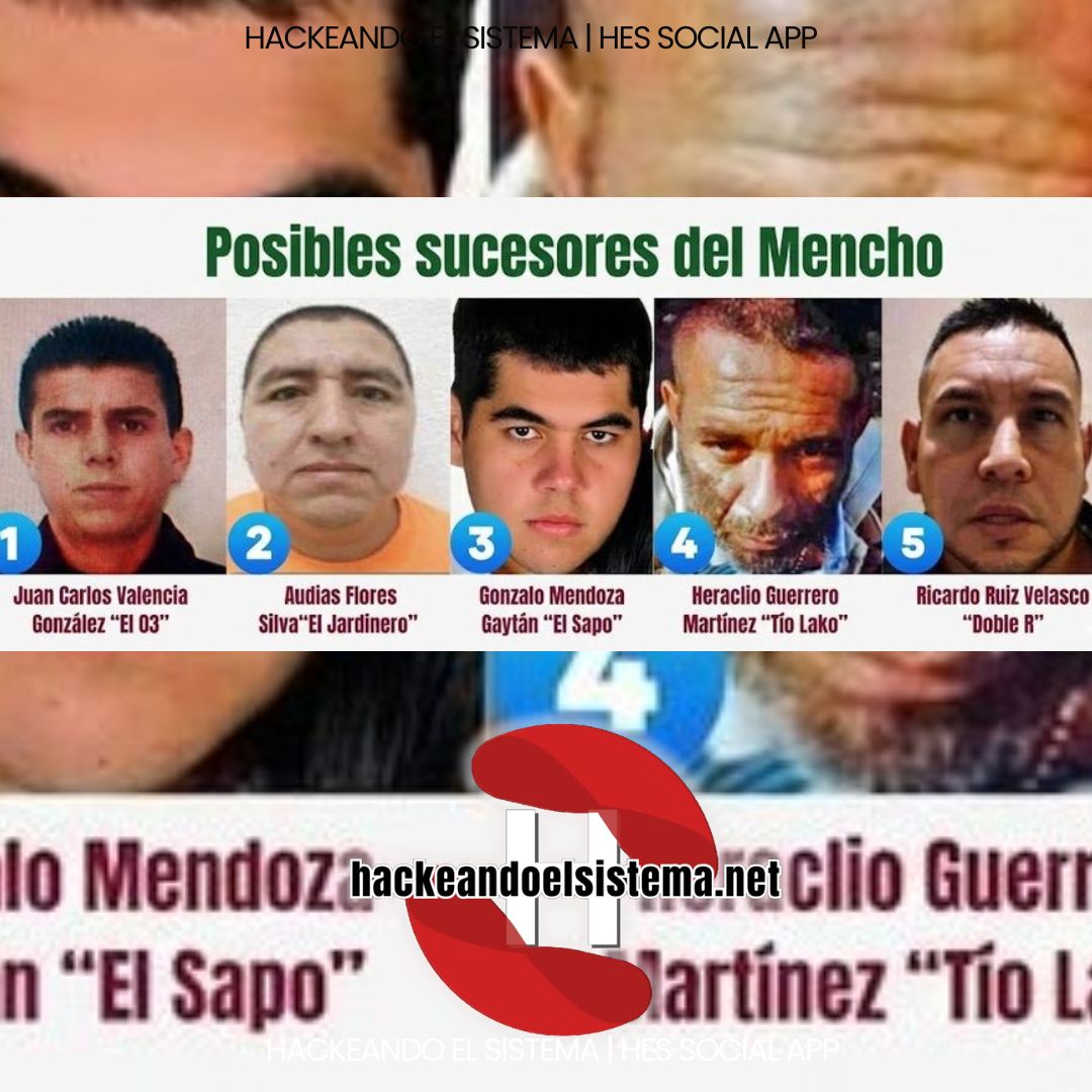 Los cinco posibles sucesores de “El Mencho” en el CJNG tras reportes de su muerte