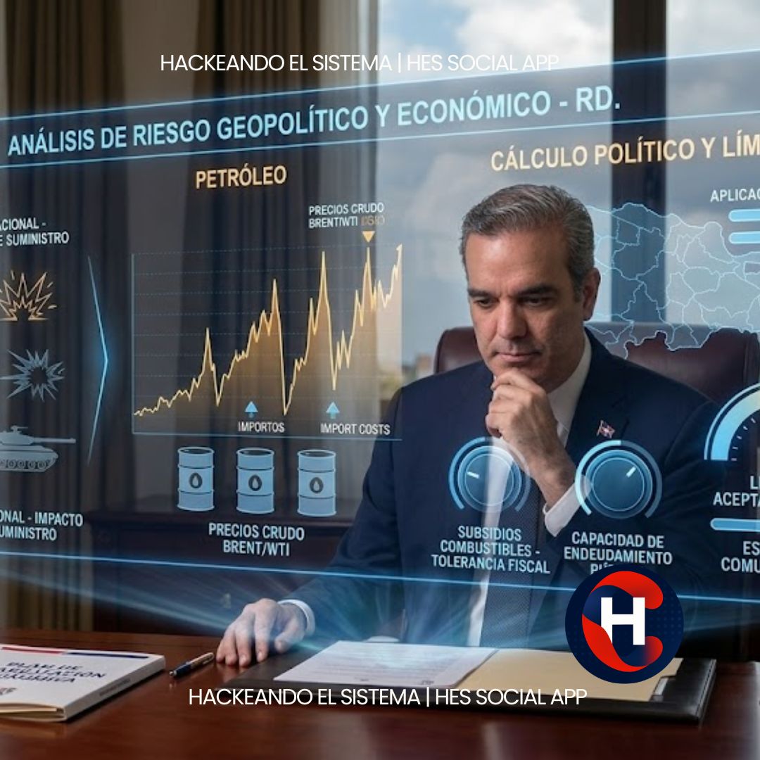 La guerra, el petróleo y el cálculo político: cómo el gobierno del presidente Luis Abinader usa la crisis para medir hasta dónde puede llegar