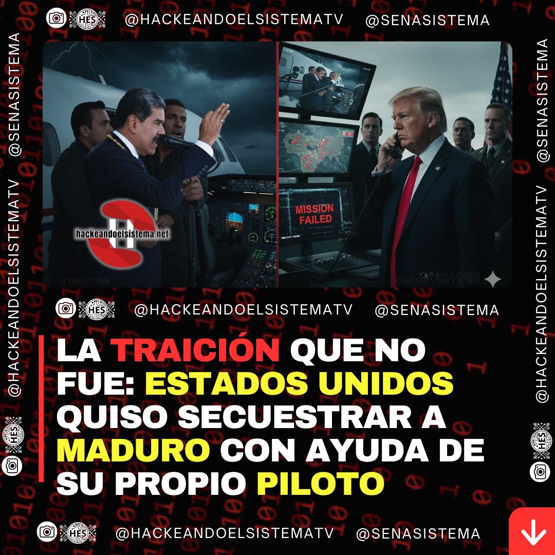 La traición que no fue: Estados Unidos quiso secuestrar a Maduro con ayuda de su propio piloto