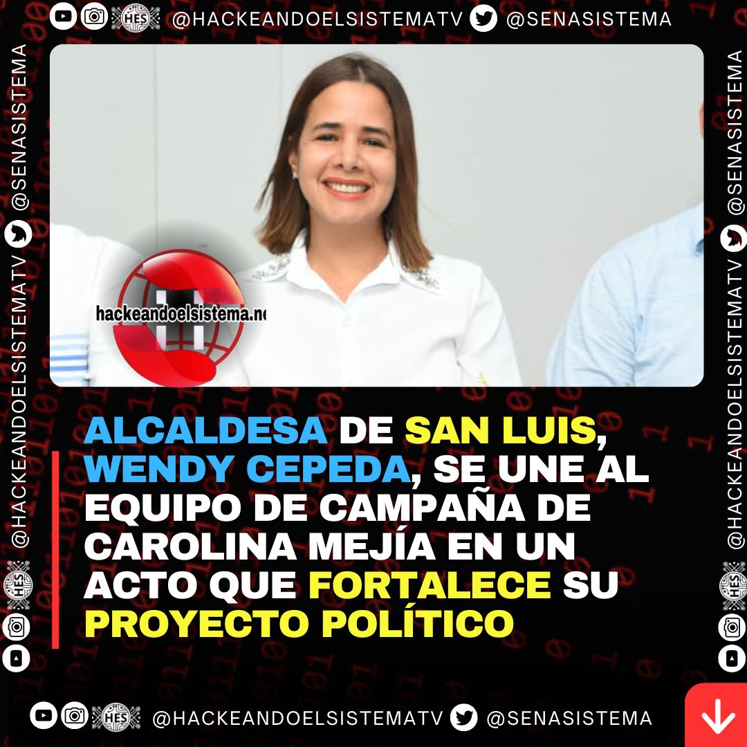 Alcaldesa de San Luis, Wendy Cepeda, se une al equipo de campaña de Carolina Mejía en un acto que fortalece su proyecto político