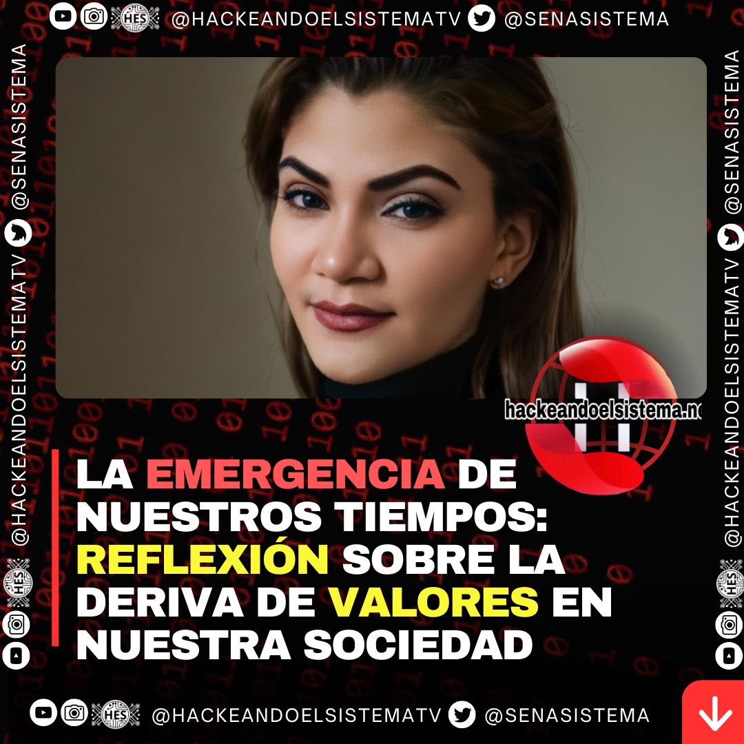 La Emergencia de Nuestros Tiempos: Reflexión sobre la Deriva de Valores en Nuestra Sociedad