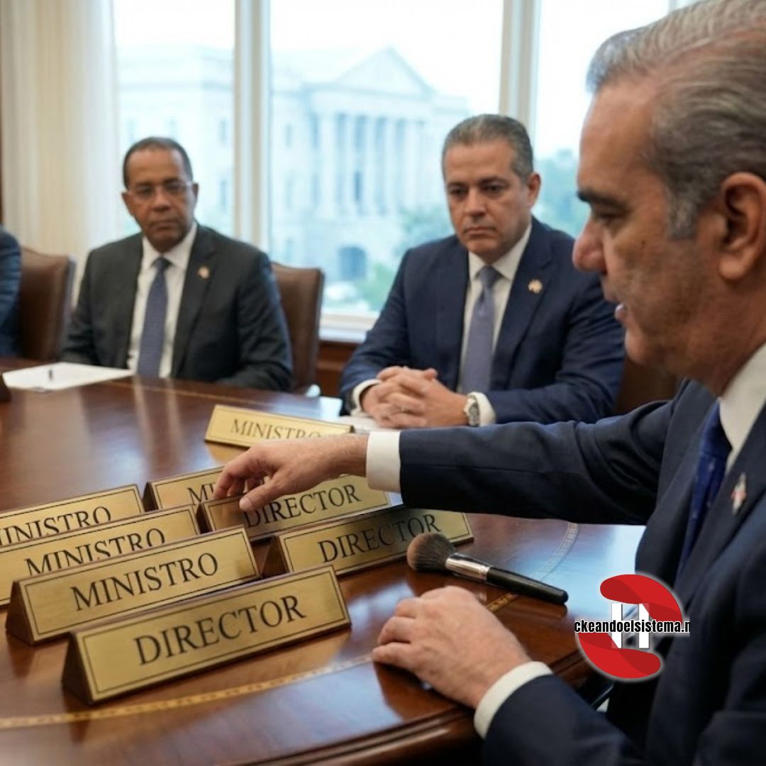 Cambios en el gabinete del presidente Luis Abinader: más ruido, más maquillaje y el mismo desgaste de popys de mierda