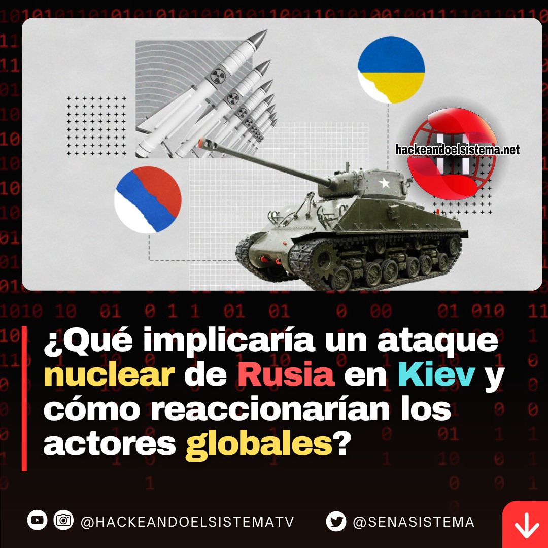 ¿Qué implicaría un ataque nuclear de Rusia en Kiev y cómo reaccionarían los actores globales?