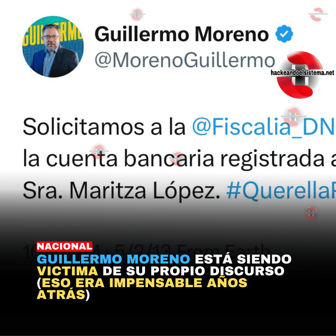 Guillermo Moreno está siendo víctima de su propio discurso (eso era impensable años atrás)