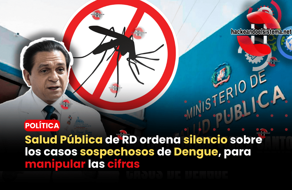 Salud Pública de RD ordena silencio sobre los casos sospechosos de dengue, para manipular las cifras