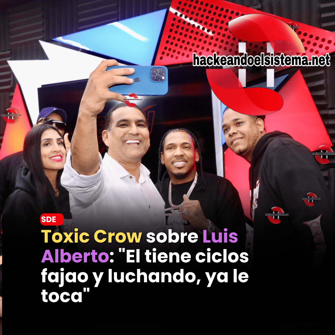 Toxic Crow sobre Luis Alberto: "El tiene ciclos fajao y luchando, ya le toca"