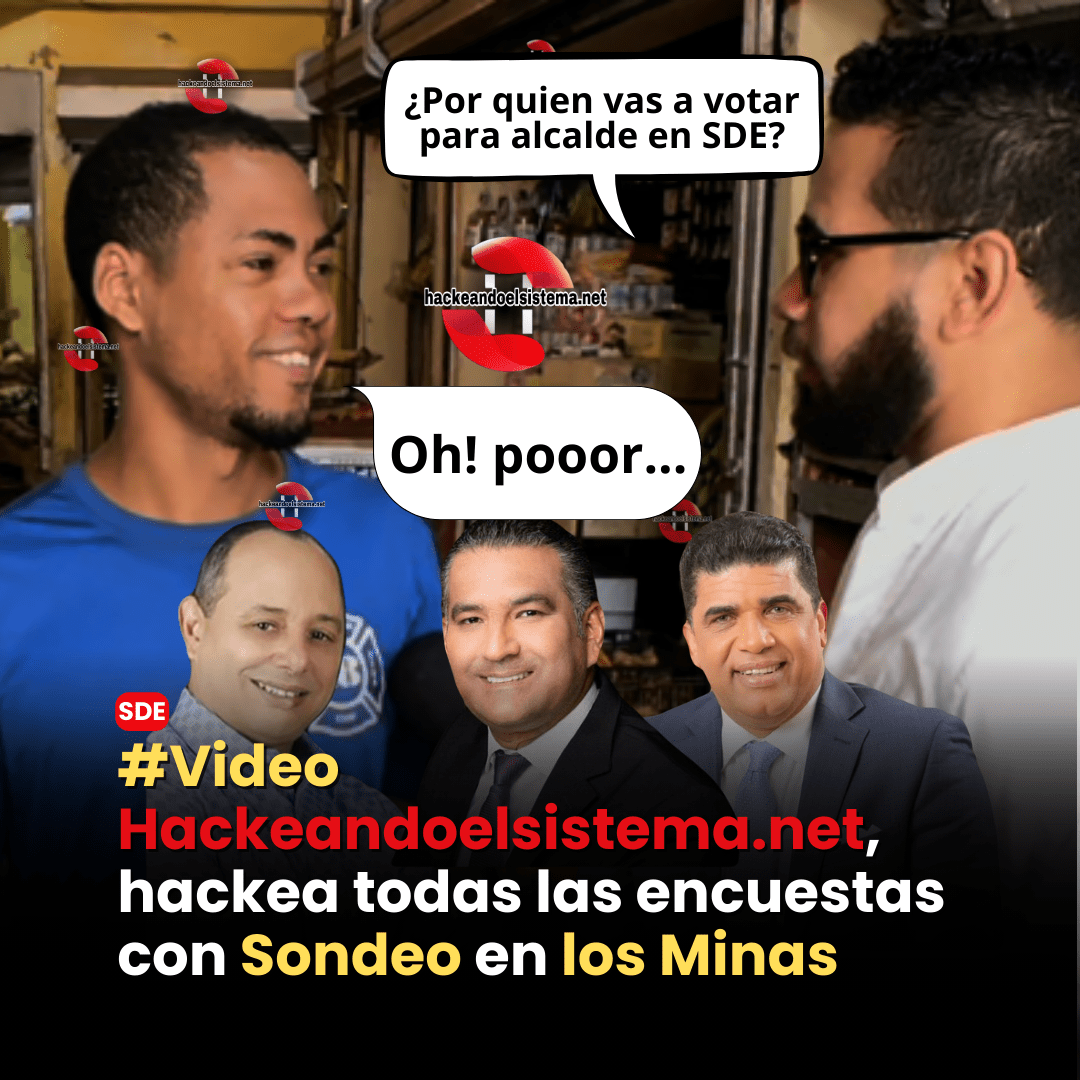 #Video Hackeandoelsistema.net, hackea todas las encuestas con Sondeo en los Minas