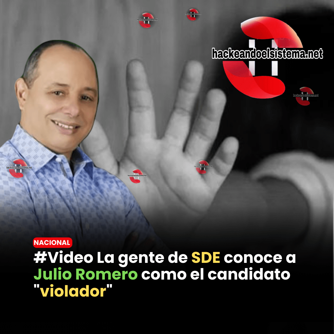 #Video La gente de SDE conoce a Julio Romero como el candidato "violador"