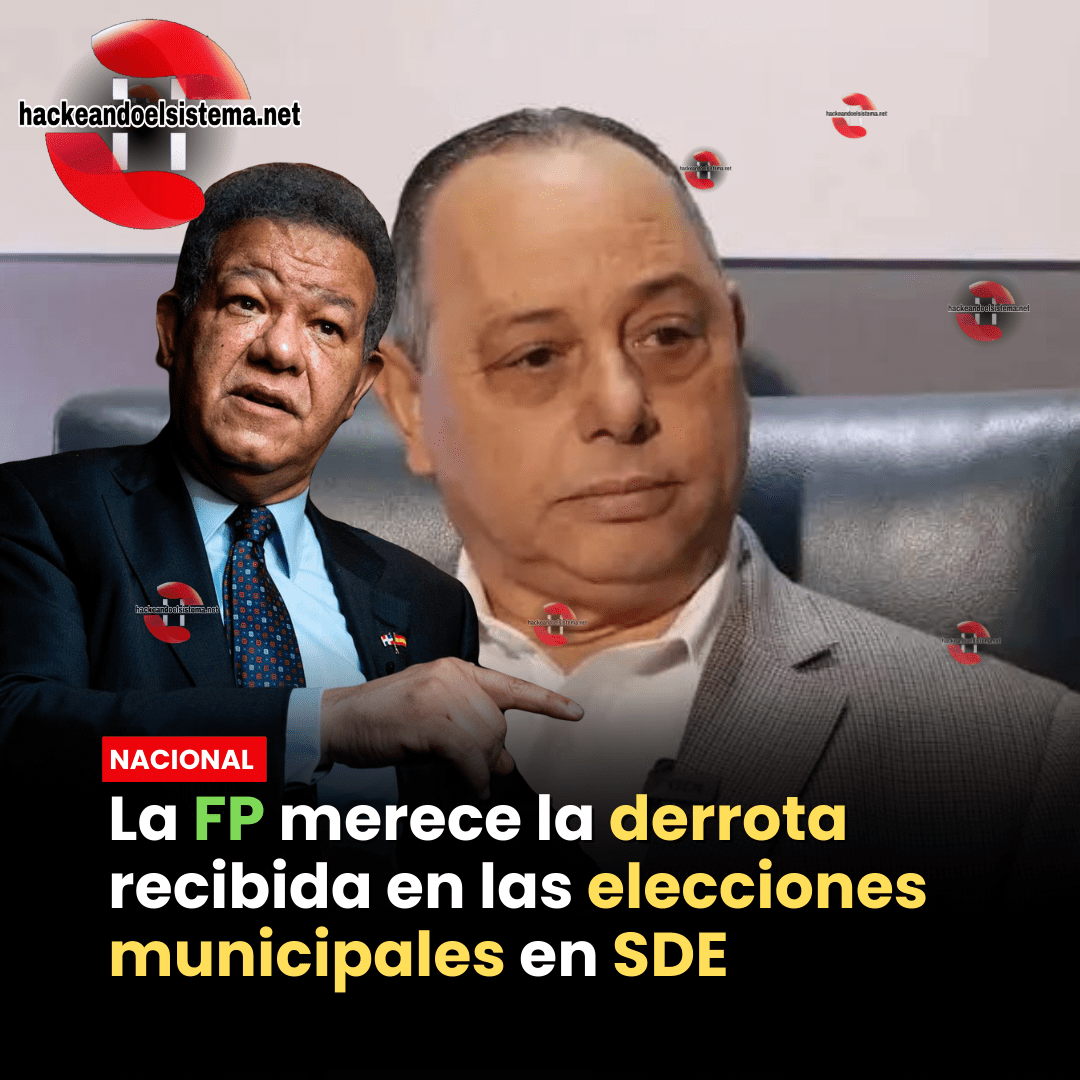 La FP merece la derrota recibida en las elecciones municipales en SDE