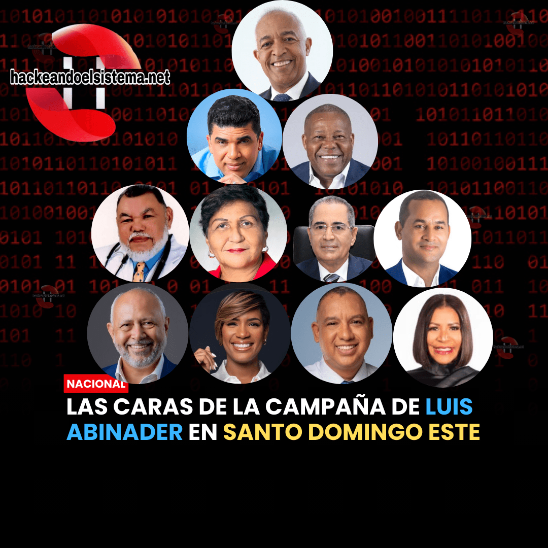 LAS CARAS DE LA CAMPAÑA DE LUIS ABINADER EN SANTO DOMINGO ESTE