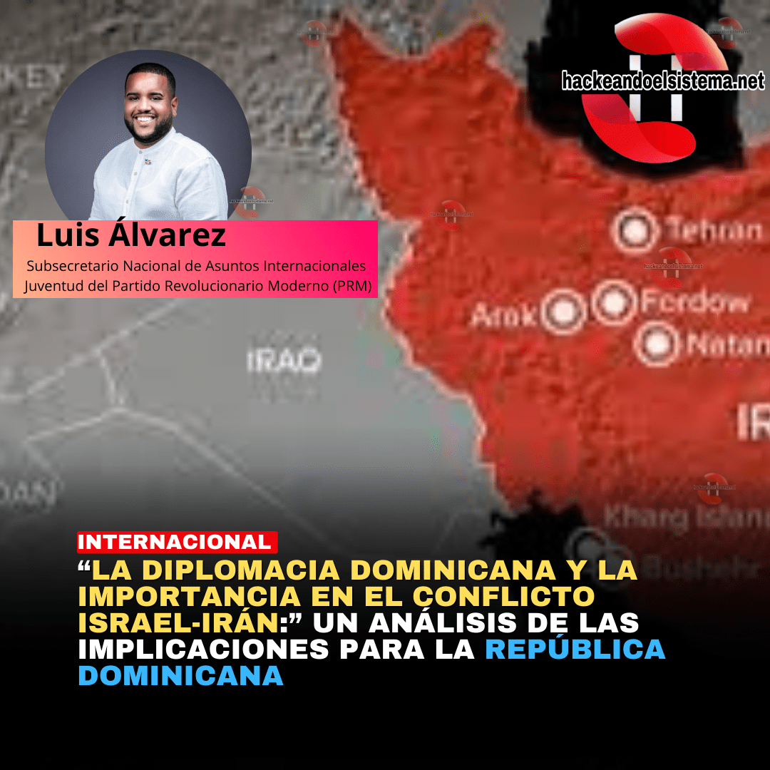“La diplomacia dominicana y la importancia en el conflicto Israel-Irán:” Un Análisis de las implicaciones para la República Dominicana