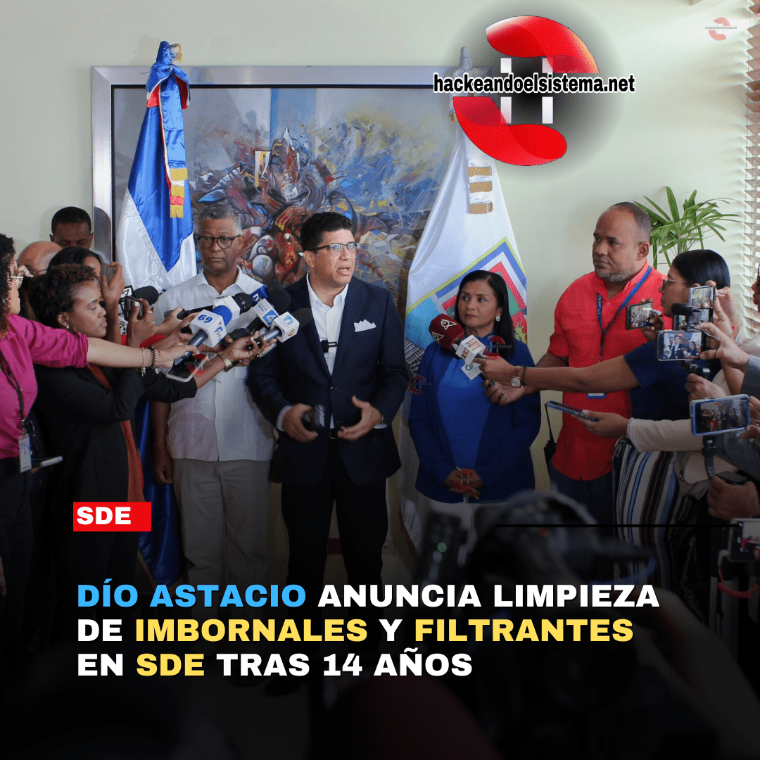 Dío Astacio anuncia limpieza de imbornales y filtrantes en SDE tras 14 años