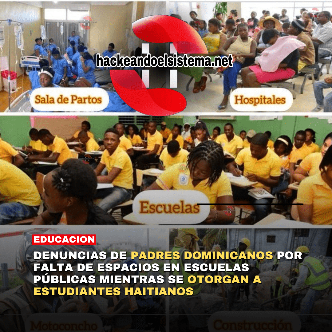 Denuncias de Padres Dominicanos por Falta de Espacios en Escuelas Públicas mientras se Otorgan a Estudiantes Haitianos