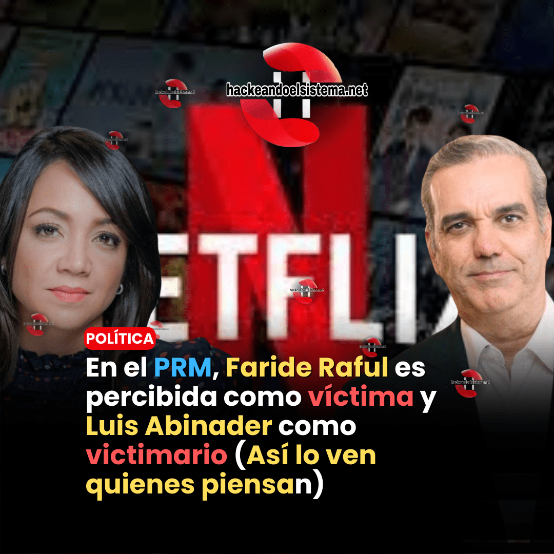 En el PRM, Faride Raful es percibida como víctima y Luis Abinader como victimario (Así lo ven quienes piensan)