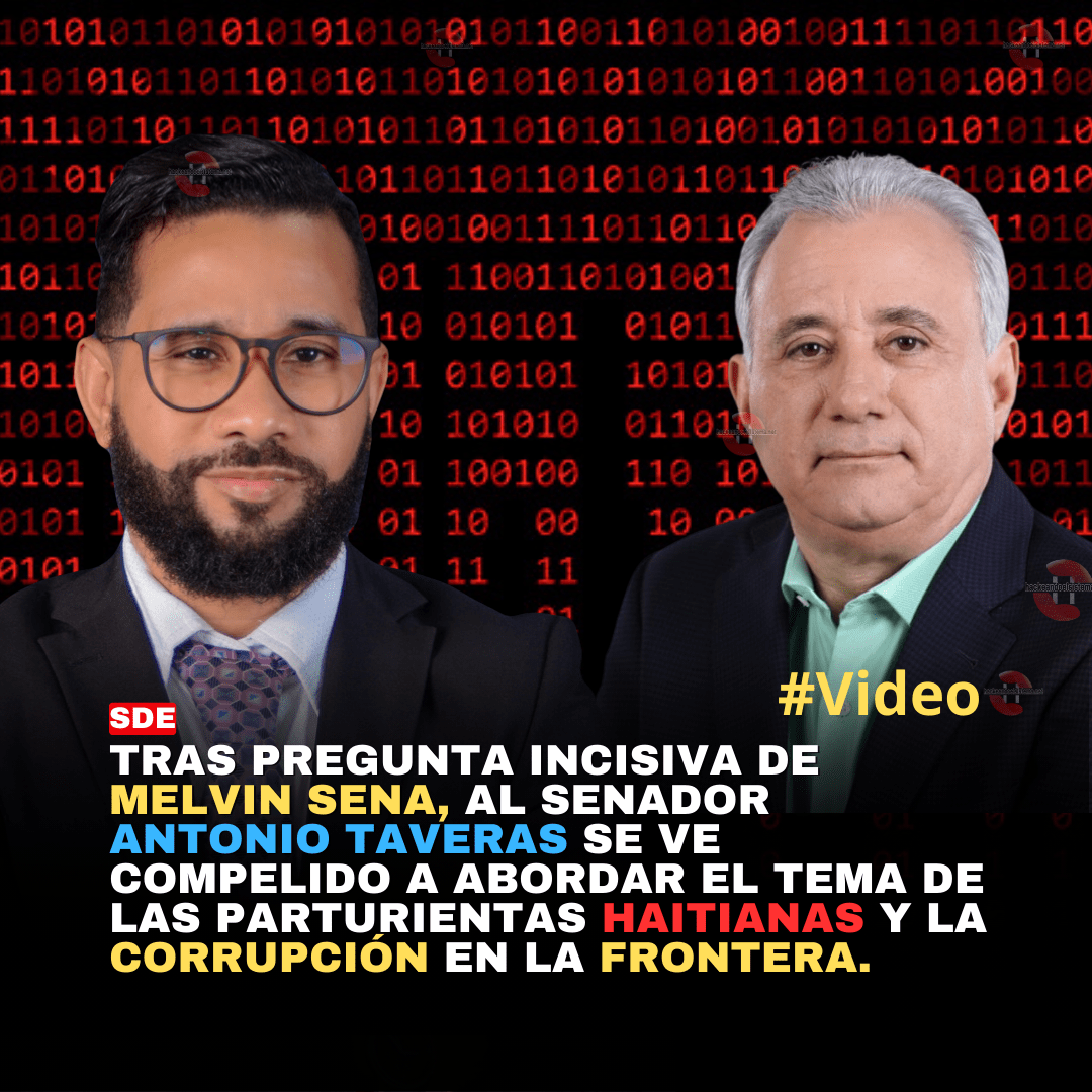 Pregunta incisiva de Melvin Sena, al Senador Antonio Taveras