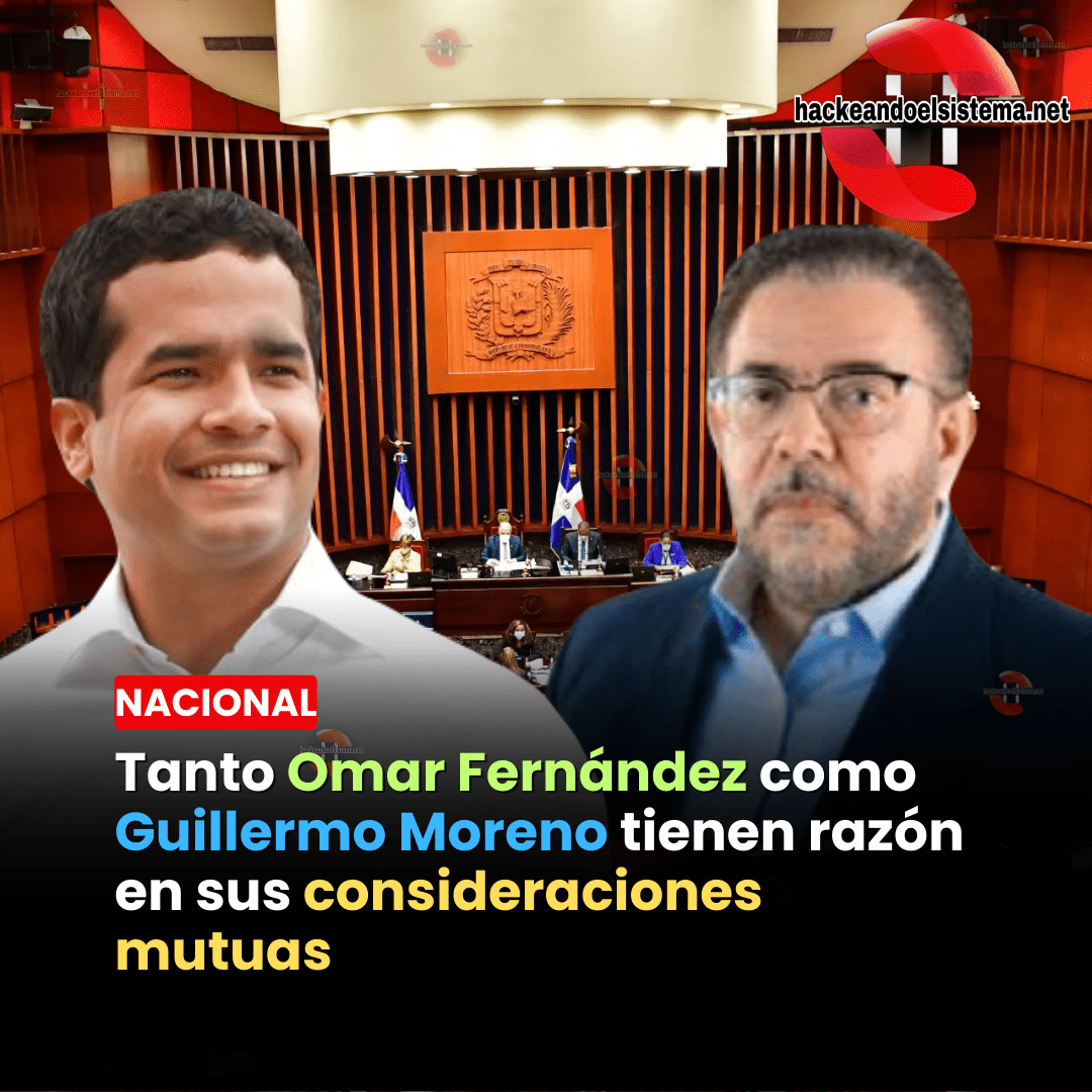Tanto Omar Fernández como Guillermo Moreno tienen razón en sus consideraciones mutuas
