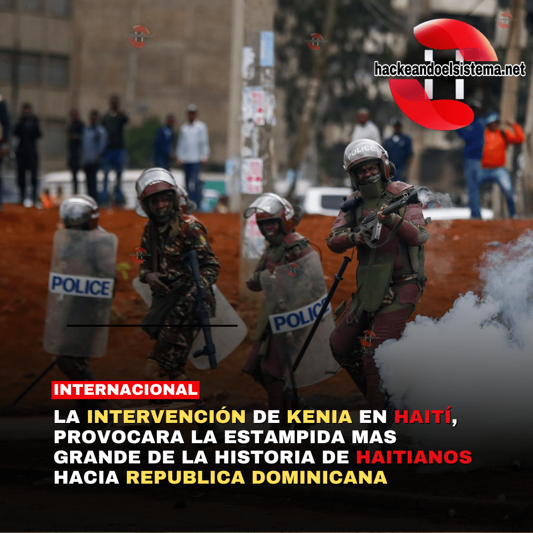 La Intervención de Kenia en Haití, provocara la Estampida mas Grande de la Historia de Haitianos hacia Republica Dominicana