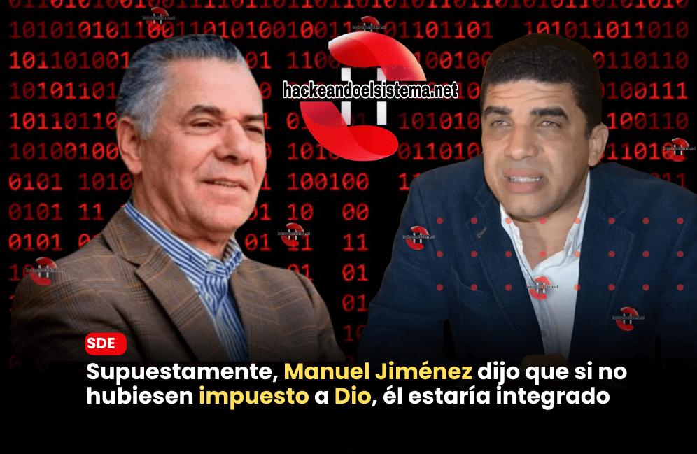 Supuestamente, Manuel Jiménez dijo que si no hubiesen impuesto a Dio, él estaría integrado