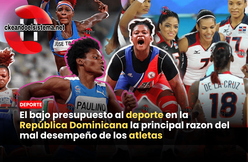 El bajo presupuesto al deporte en la República Dominicana la principal razon del mal desempeño de los atletas