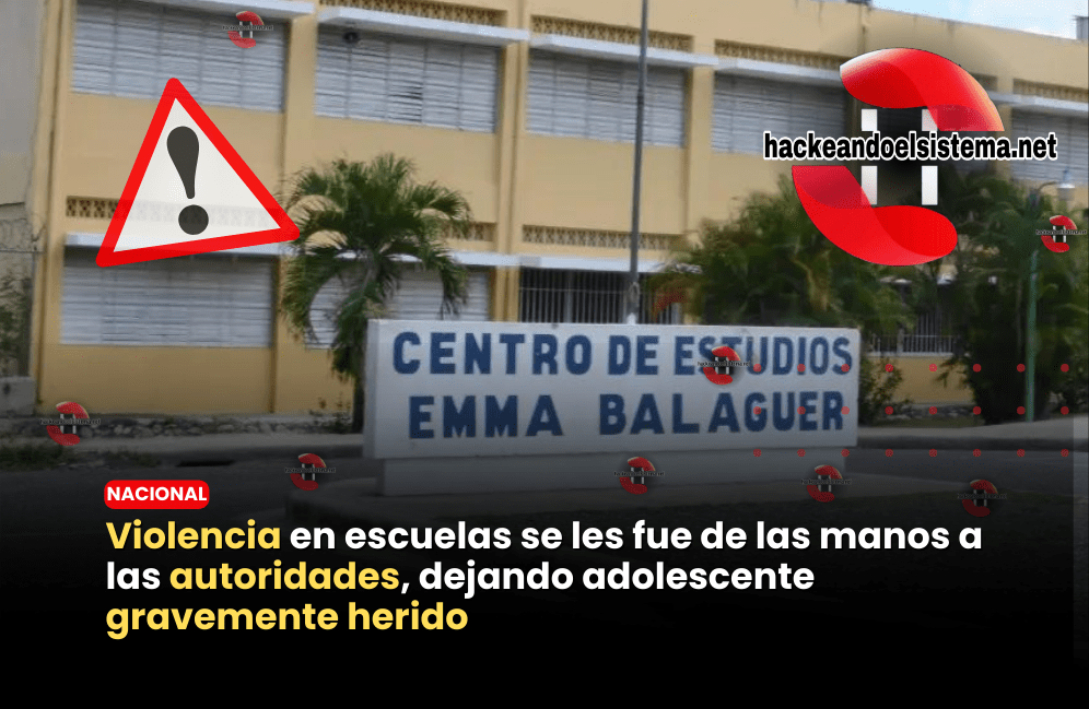 Violencia en escuelas se les fue de las manos a las autoridades, dejando adolescente gravemente herido