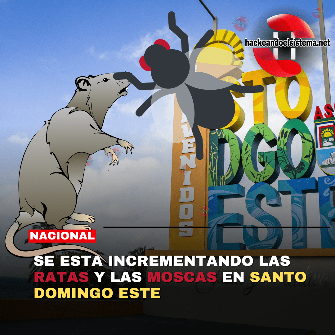 Se esta incrementando las Ratas y las Moscas en Santo Domingo Este