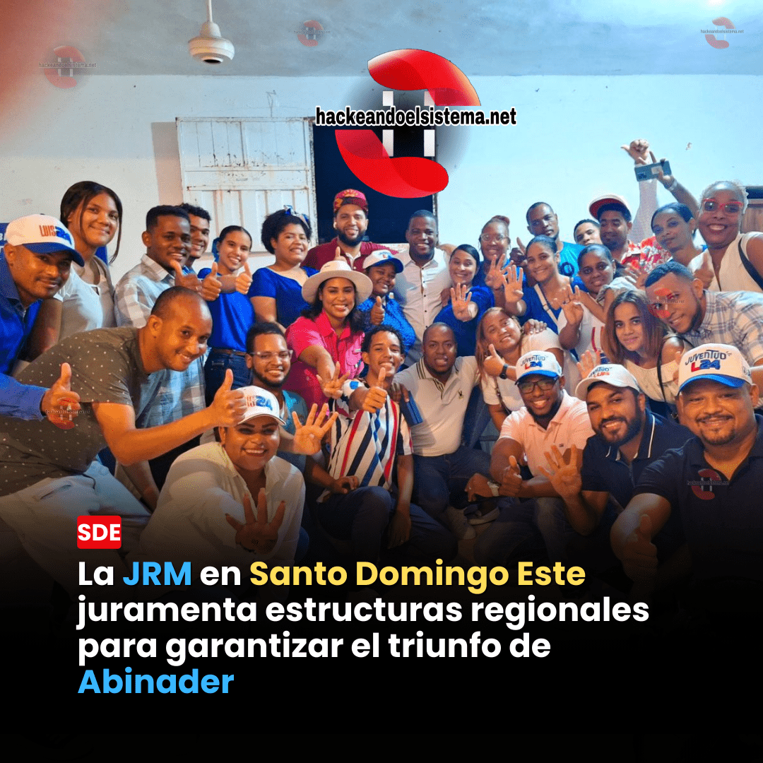 La JRM en Santo Domingo Este juramenta estructuras regionales para garantizar el triunfo de Abinader