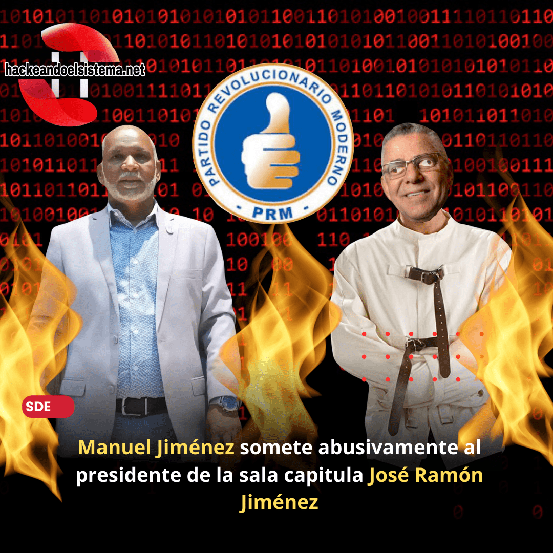 Manuel Jiménez somete abusivamente al presidente de la sala capitula José Ramón Jiménez