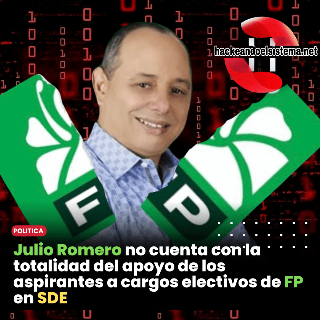 Julio Romero no cuenta con la totalidad del apoyo de los aspirantes a cargos electivos de FP en SDE