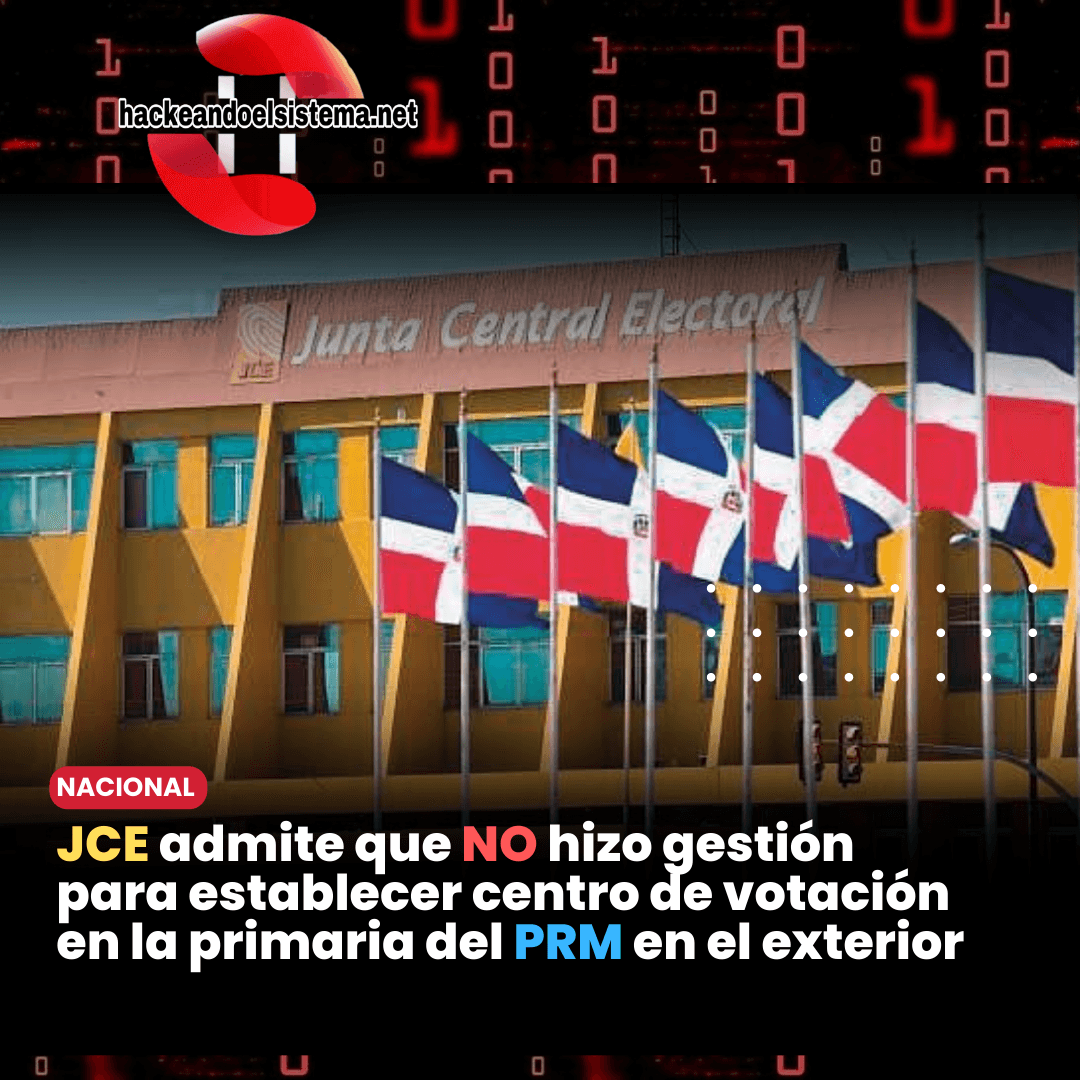 JCE admite que no hizo gestión para establecer centro de votación en la primaria del PRM en el exterior