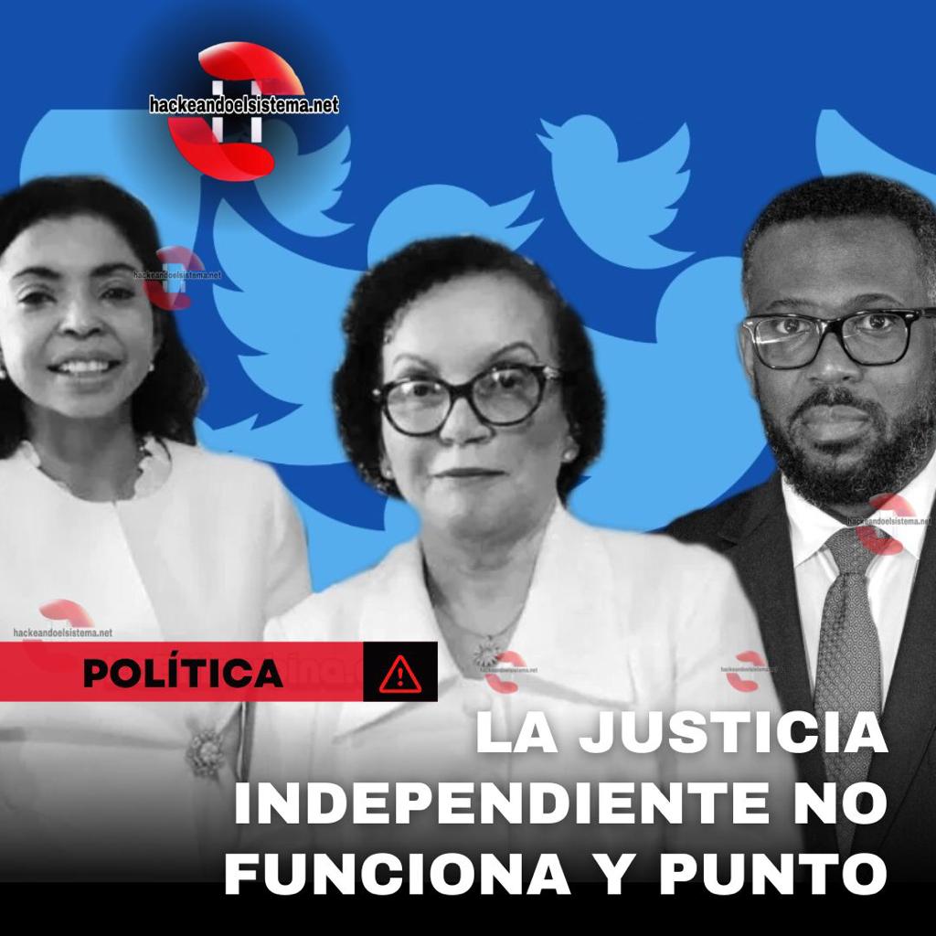La justicia independiente no funciona y punto