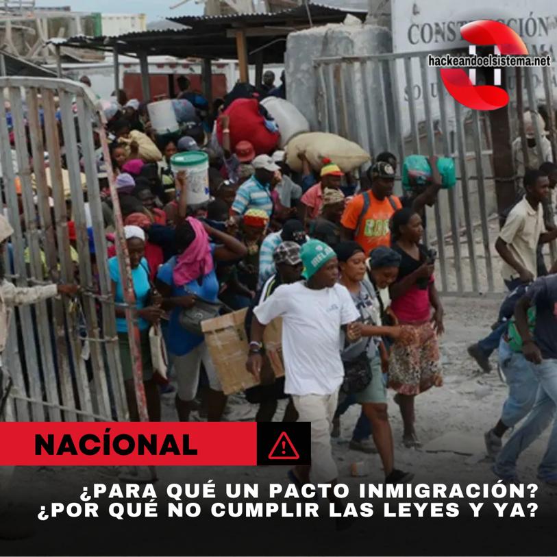 Se debe cambiar la estrategia en relación con el tema haitiano, las personas no creen en los pactos en República Dominicana