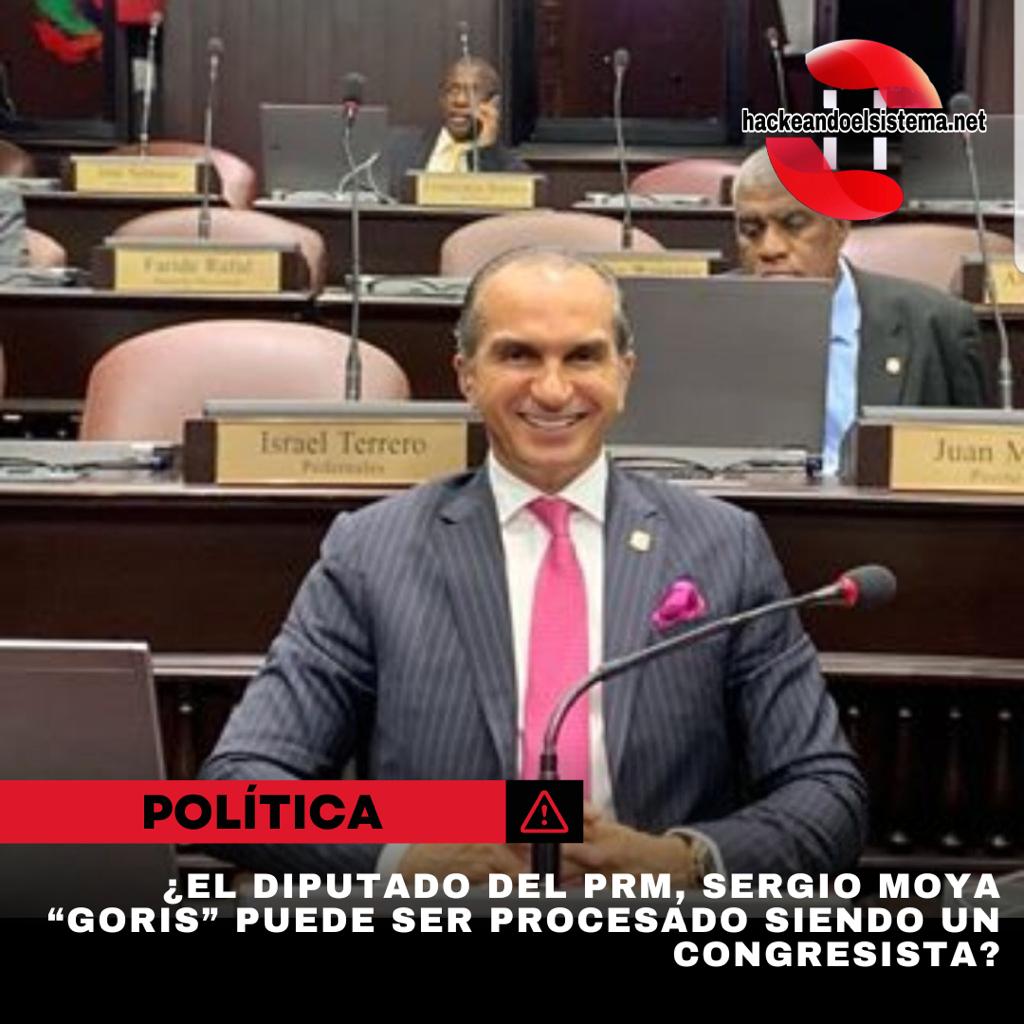 ¿El diputado del PRM, Sergio Moya “Goris” puede ser procesado siendo un congresista?