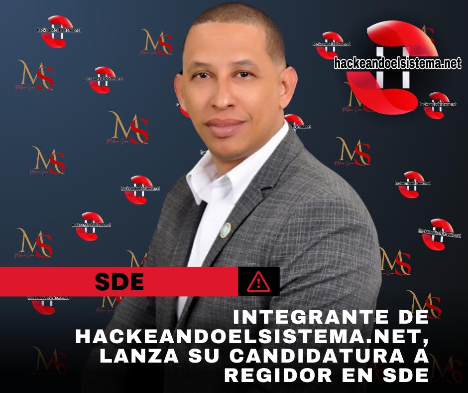 Integrante de hackeandoelsistema.net, lanza su candidatura a regidor en SDE