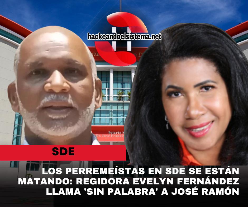 Los Perremeístas en SDE se están matando: Regidora Evelyn Fernández llama 'sin palabra' a José Ramón