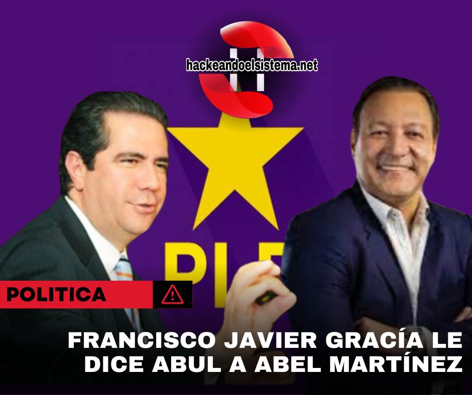 Francisco Javier Gracía le dice abul a Abel Martínez