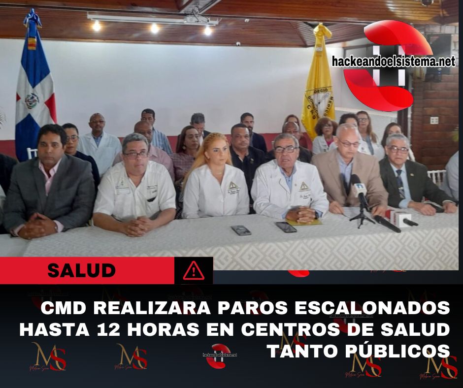 CMD realizara paros escalonados hasta 12 horas en centros de salud tanto públicos