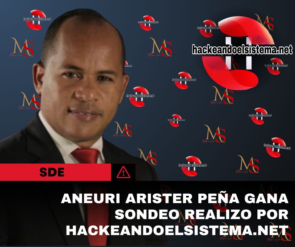 Aneuri Arister Peña gana Sondeo realizo por Hackeandoelsistema.net