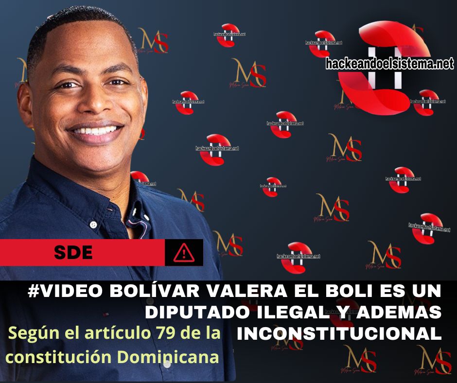 #Video Bolívar Valera el Boli es un diputado ilegal y ademas inconstitucional