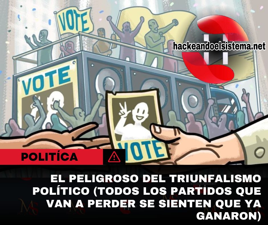 El Peligroso del Triunfalismo político (Todos los partidos que van a perder se sienten que ya ganaron)